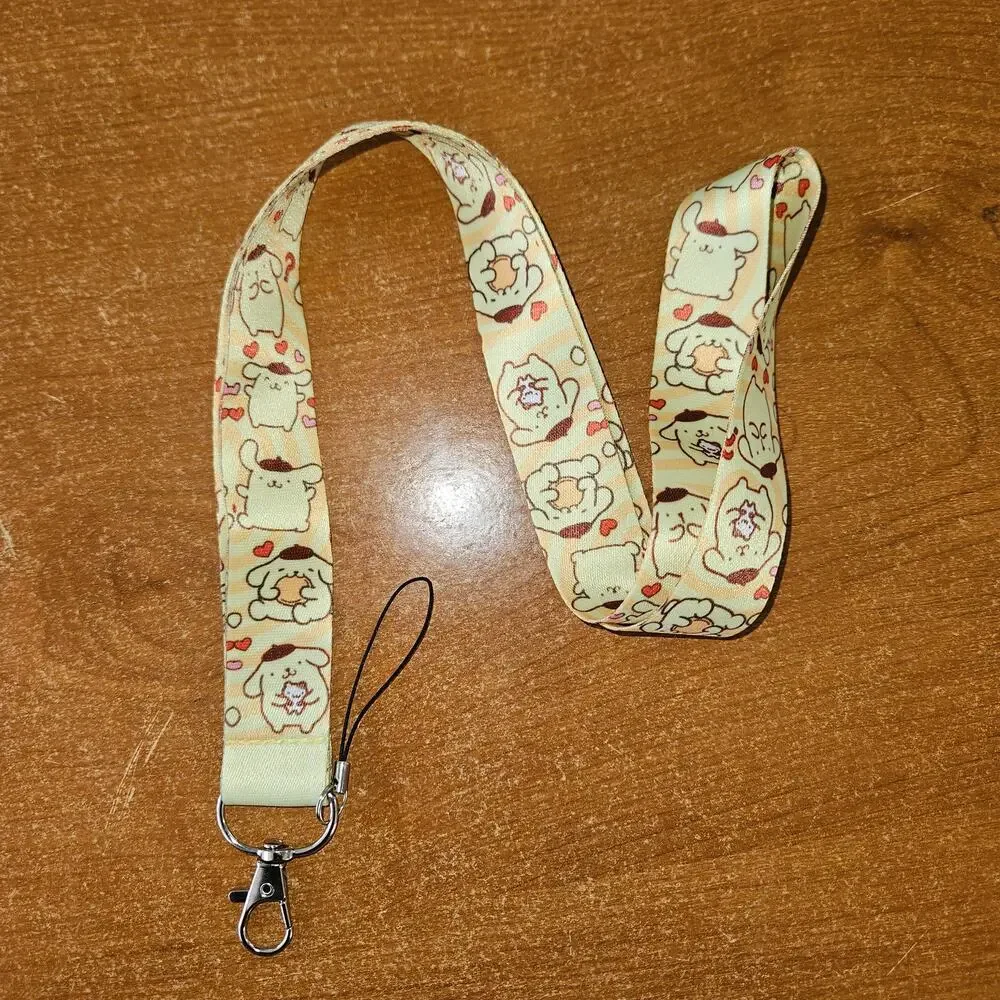 Pompompurin Lanyard Sweet Golden Retriever Vibes for Your Everyday Carry